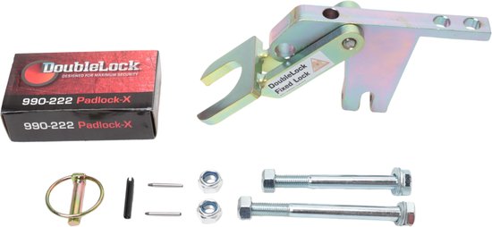 DoubleLock disselslot Fixed Lock SCM type A60 met 2 verticale bouten voor ongeremde koppelingen van DoubleLock — afbeelding 2