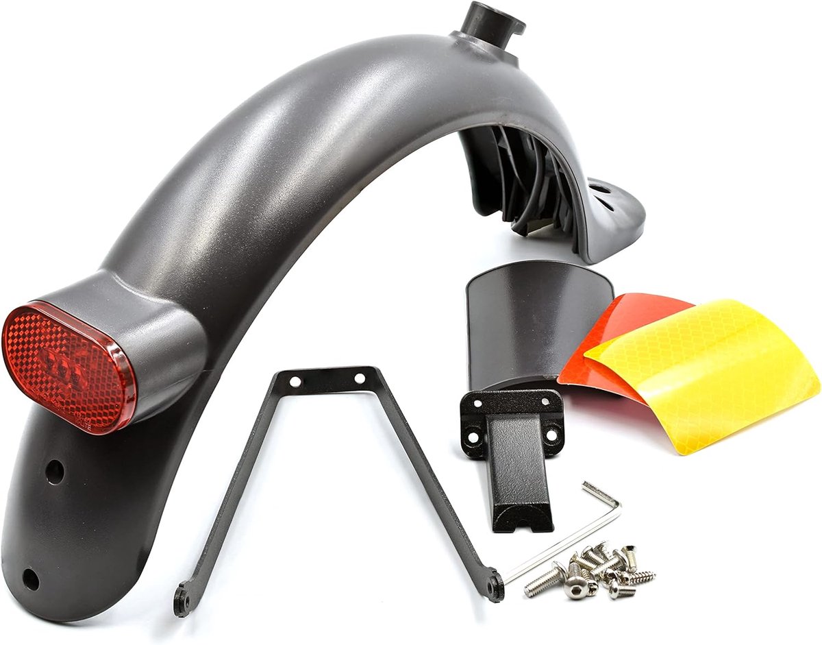 myBESTscooter - Achterspatbord Spatbord Voor Xiaomi M365 1S Essential Pro 2 Mi3 Elektrische Scooter