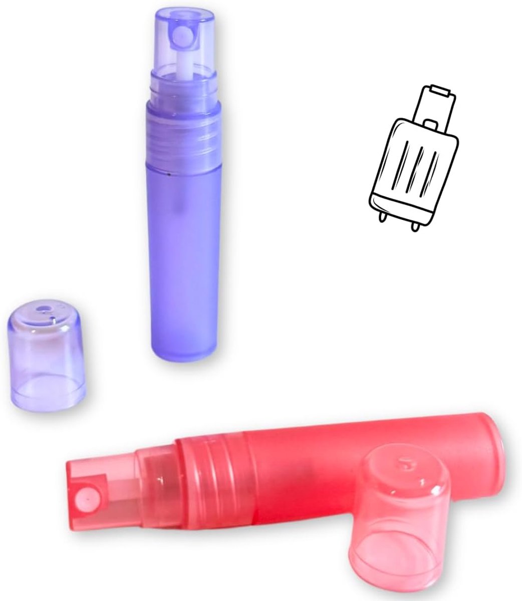 reisflessenset - 5 ml praktische vloeistofcontainer - Reizen Nuttige accessoires - Vakantie 2024