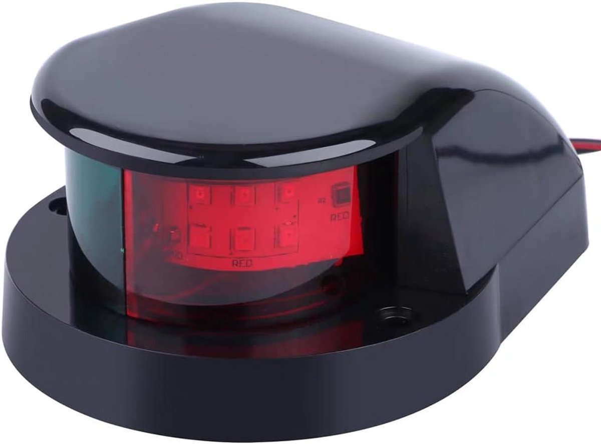 navigatielamp voor boot, waterdicht IP67, rood en groen, LED-lichten voor kajak, boot, jacht, kano