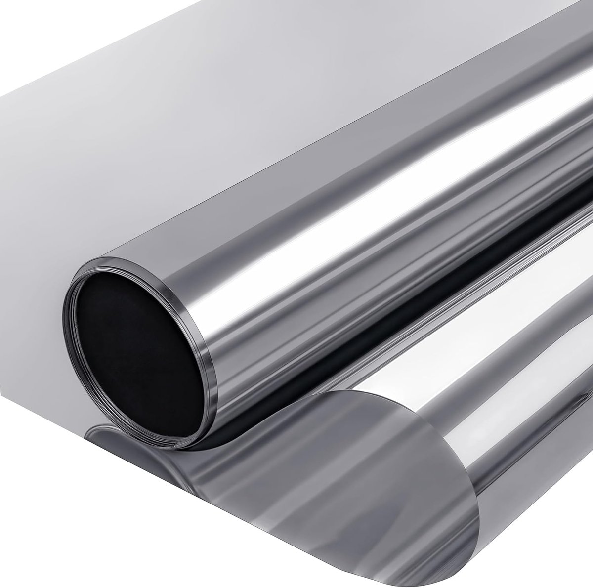 SnelShoppen - Window Film Privacy Screen 90 x 200 cm - Spiegelfilm voor Ramen - Warmtebescherming en UV-bescherming - Opaque en Statisk Privacy Besche