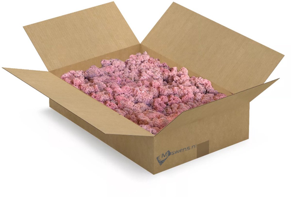 Moswens Rendiermos - 1,5 KG - Doos L - 0,20 m² - Rozea