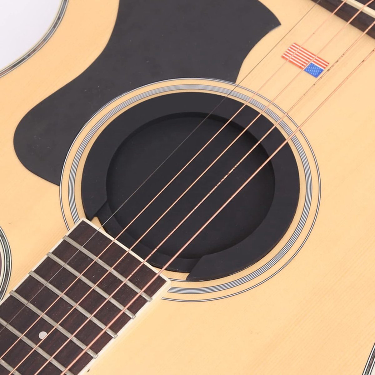 Akoestische gitaar feedback buster - 3 maten rubber - geluidsgat afdekking - vermindert ongewenste resonantie - ShopVlot