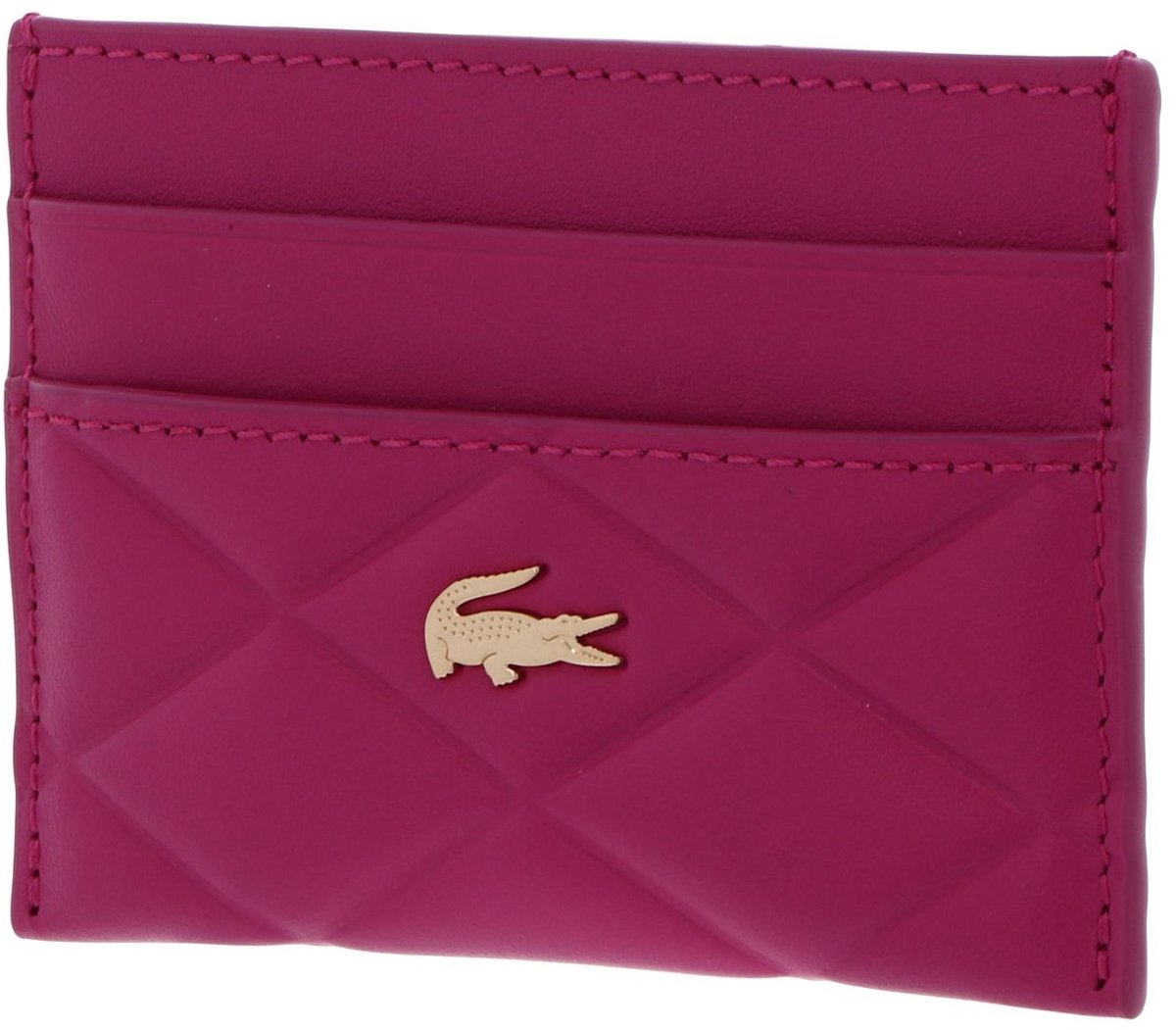 LACOSTE kaarthouder CC Holder Rubine paars