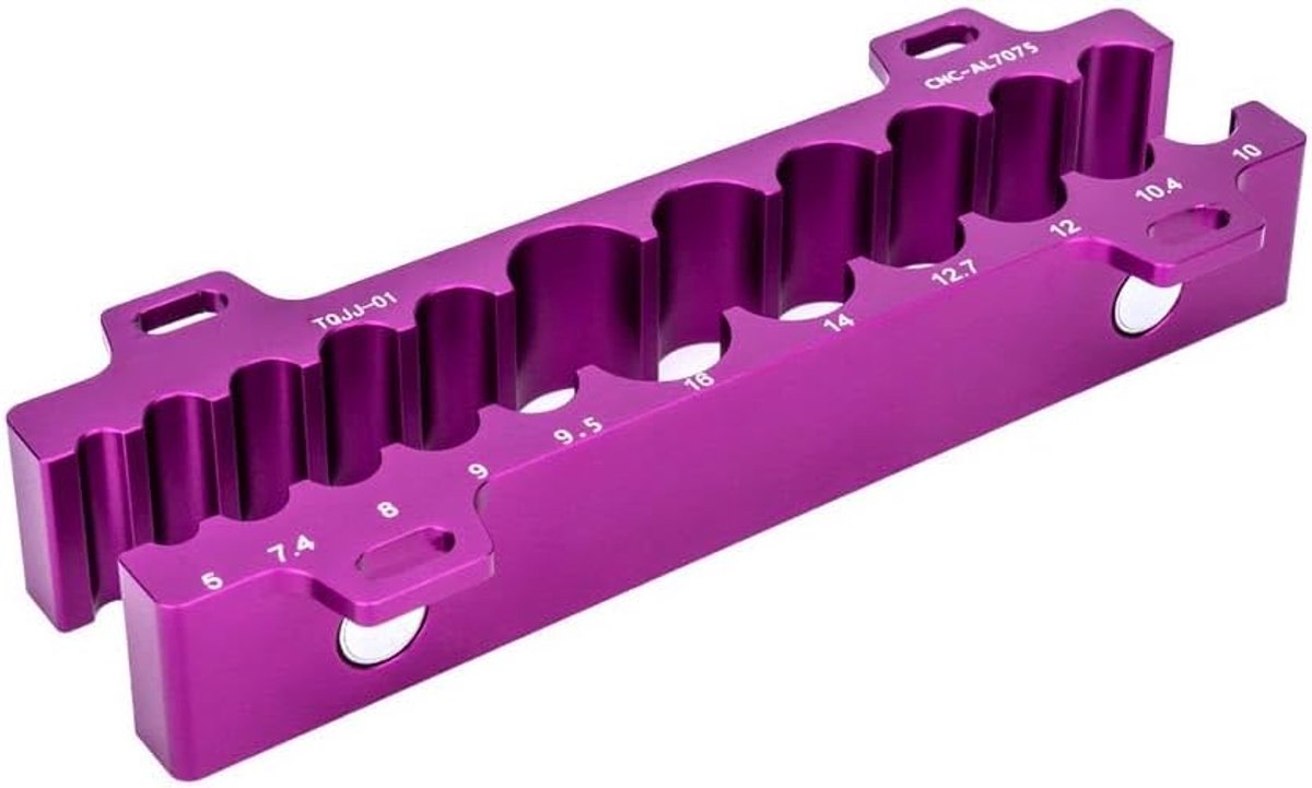 Aluminium Fietsvice - Lilac - Voor Naven, Vorken en Pedalen - Bescherming en Veiligheid - ShopVlot