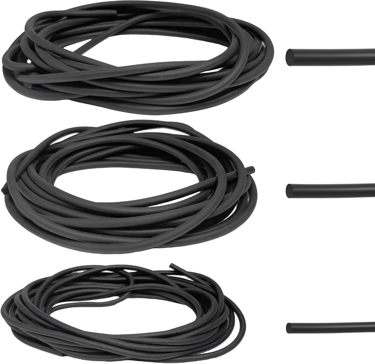 15m joint sealing cord, Ø 4mm/5mm/6mm EPDM round sealing cord, elastic sealing strip, joint filling profile, Rubber - ShopVlot