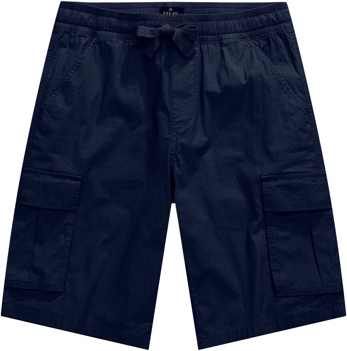 JAY-PI - Heren - Cargo-bermuda FLEXNAMIC® outdoor ripstop - Navy blauw - Maat L