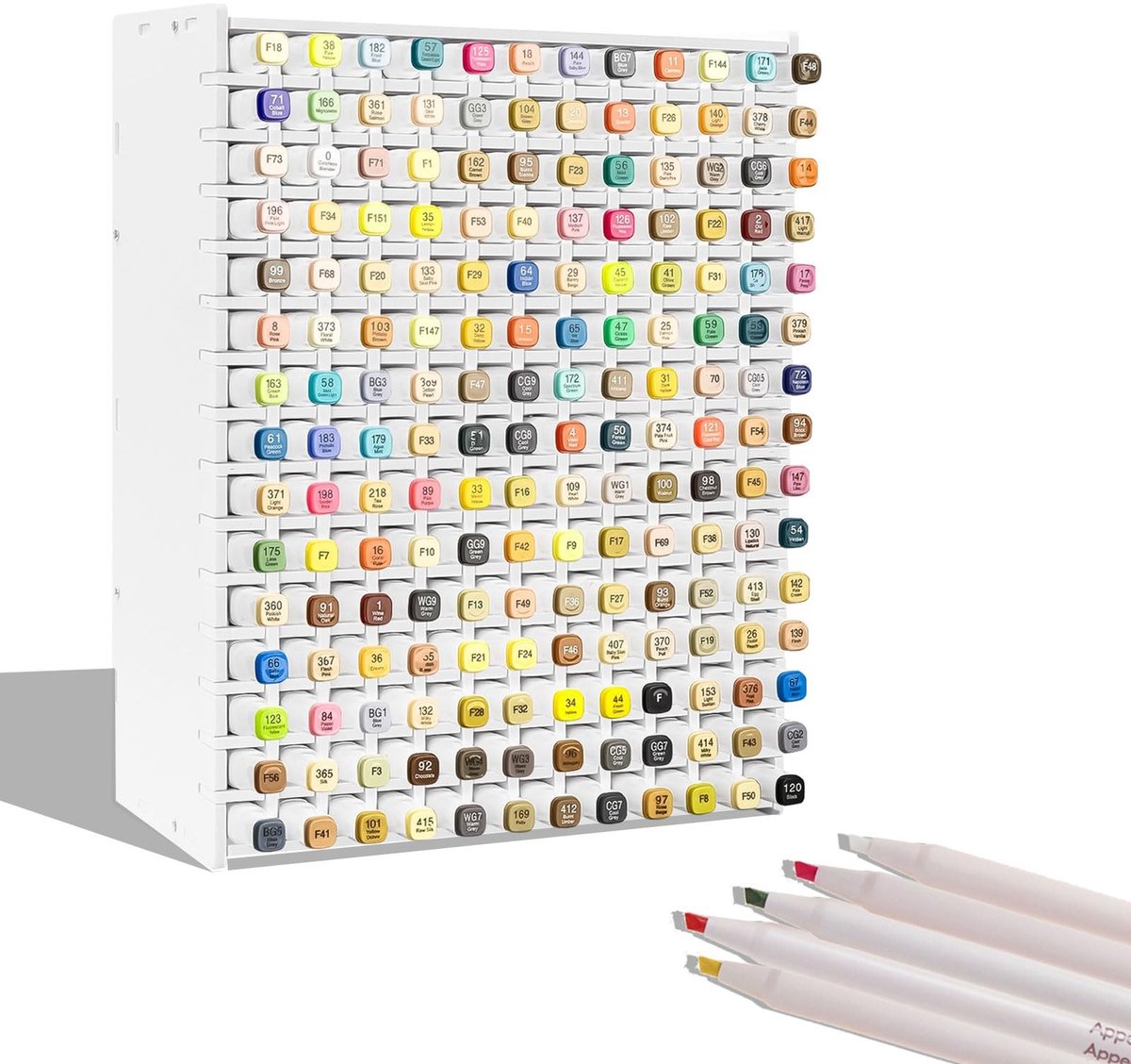 Omgoods - Marker-Organizer - Opberghouder voor 180 Markers - Multifunctioneel