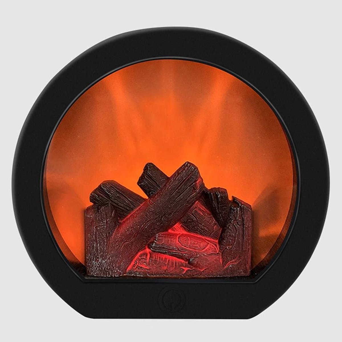 Omgoods - Decoratieve Mini Vuurplaats met LED Vlam Effect voor Binnen en Buiten