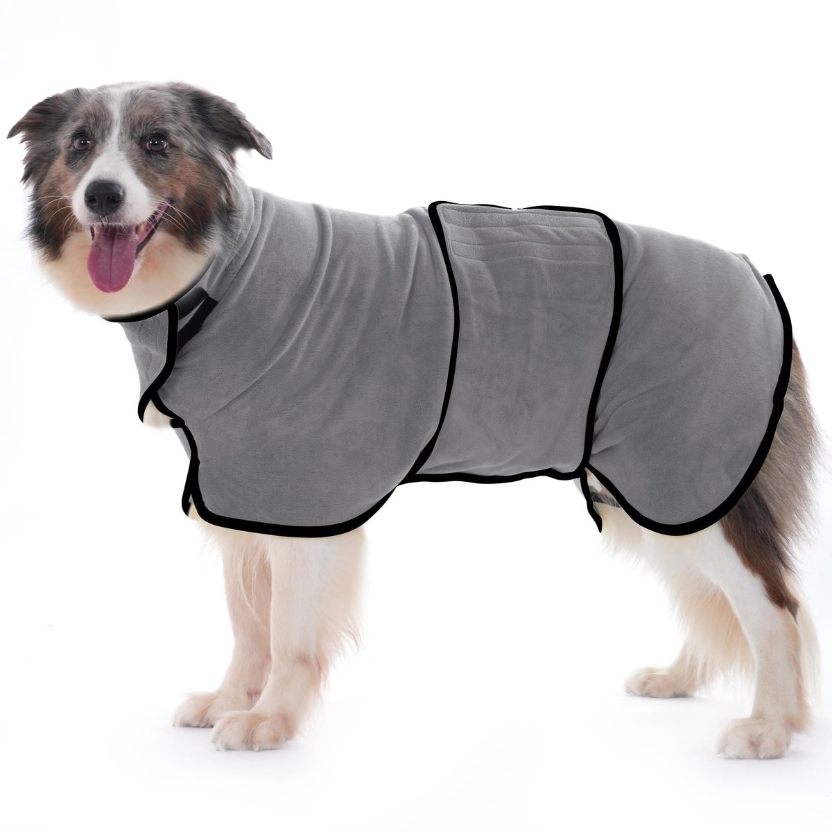 Omgoods - Ultra Absorberende Microfiber Dierenbadjas voor Honden