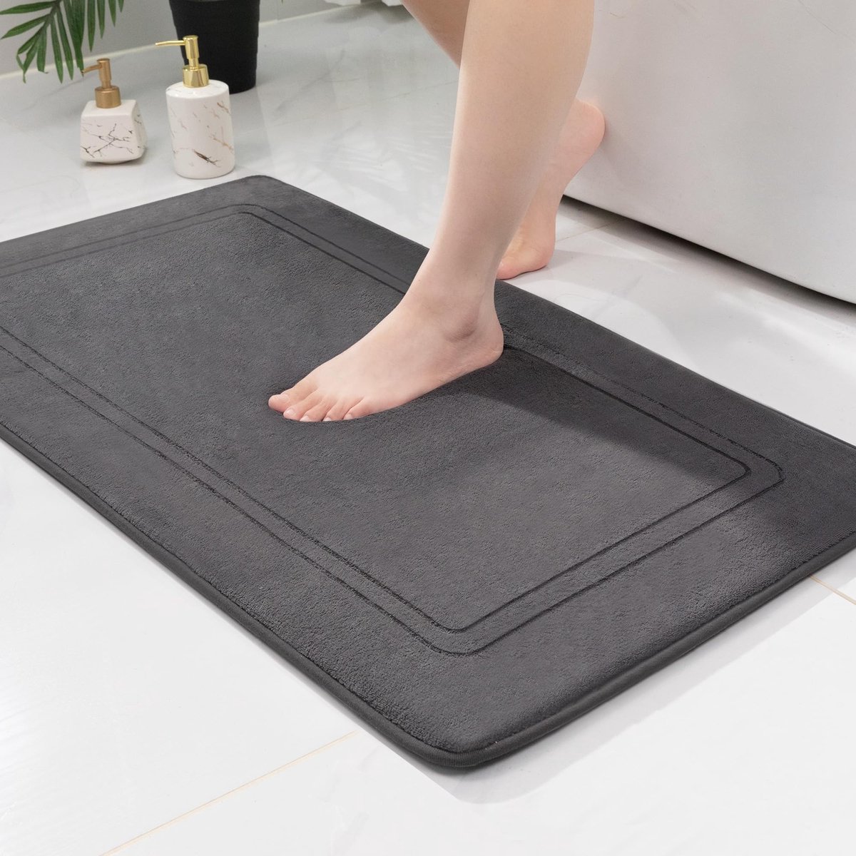 Omgoods - Bath Mat Set - Non-Slip en Absorberend 60 x 90 cm