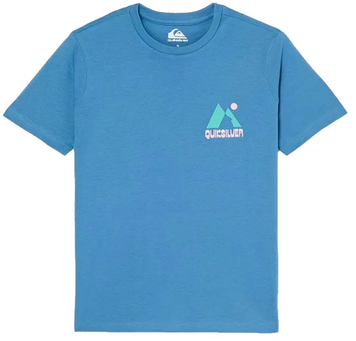 Quiksilver Peak T-shirt Met Korte Mouwen 16 Years Jongen Quiet Harbor