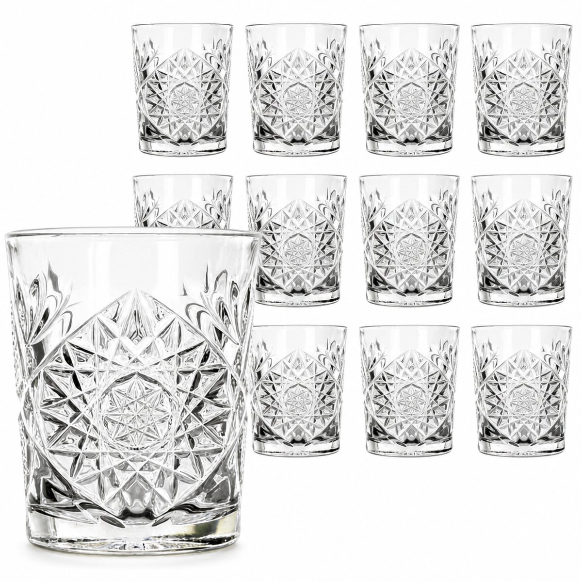 LIBBEY Hobstar waterglazen set van 12 355ml patroon 2026