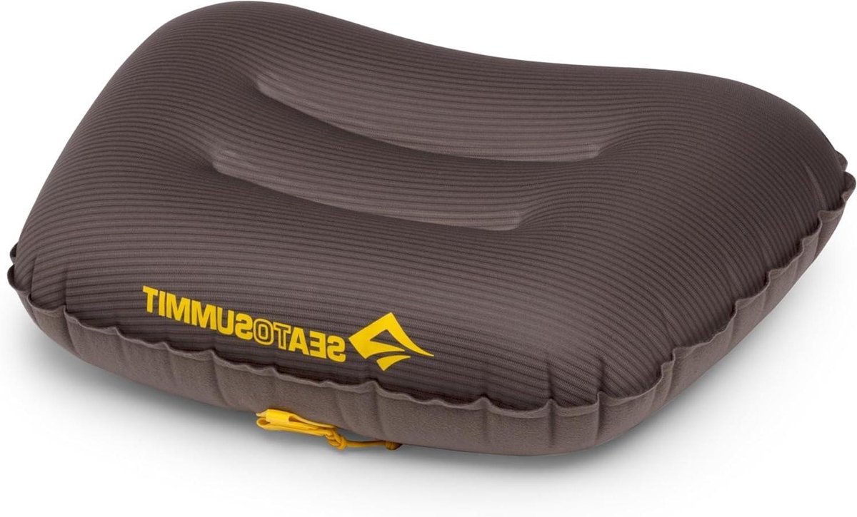 Kampeerkussen Ultralicht - Opblaasbaar Kussen Outdoor - Comfortabel Slapen - Snel Opblaasbaar - 11 cm Dikte - Beluga