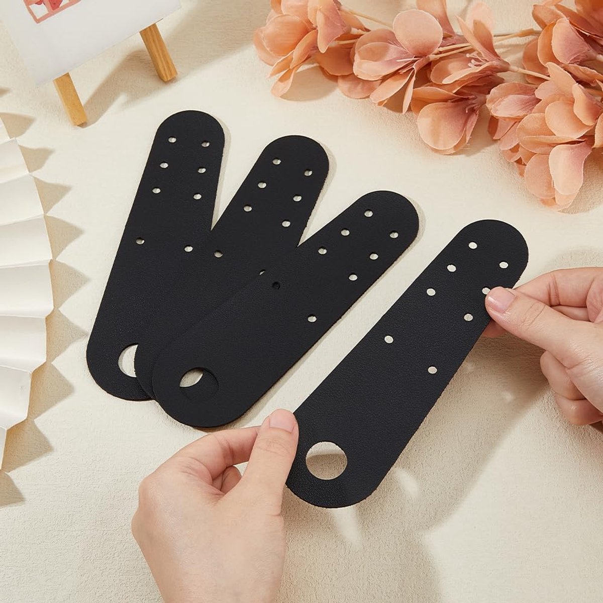 4 STKS Lederen Toe-Guards voor Rolschaatsen Platte Neus Guard Beschermers Voor Rolschaatsen PU Lederen Cover voor Quad Rolschaatsen Bescherming