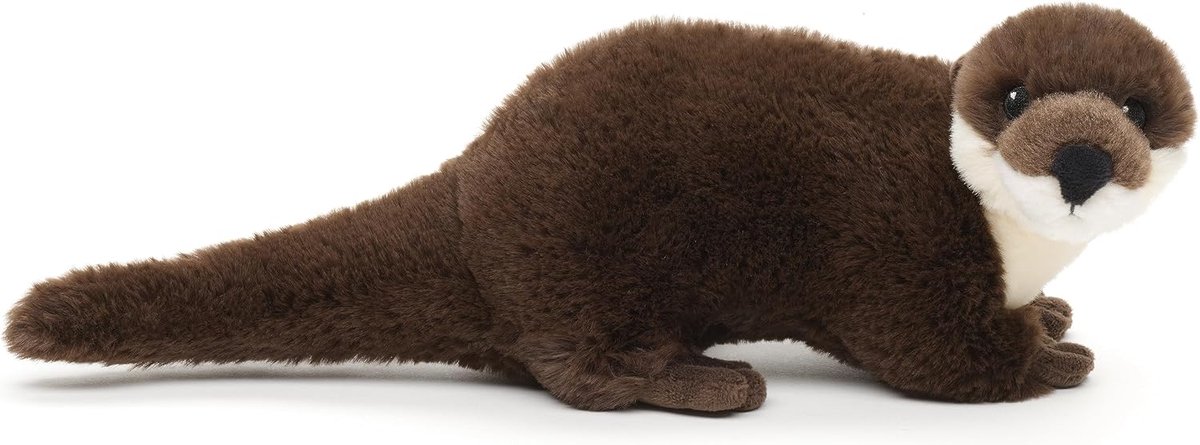 - Eco-Line - Otter, staand - 100% gerecycled materiaal - 32 cm (lengte) - pluche Otter - pluche knuffeldier