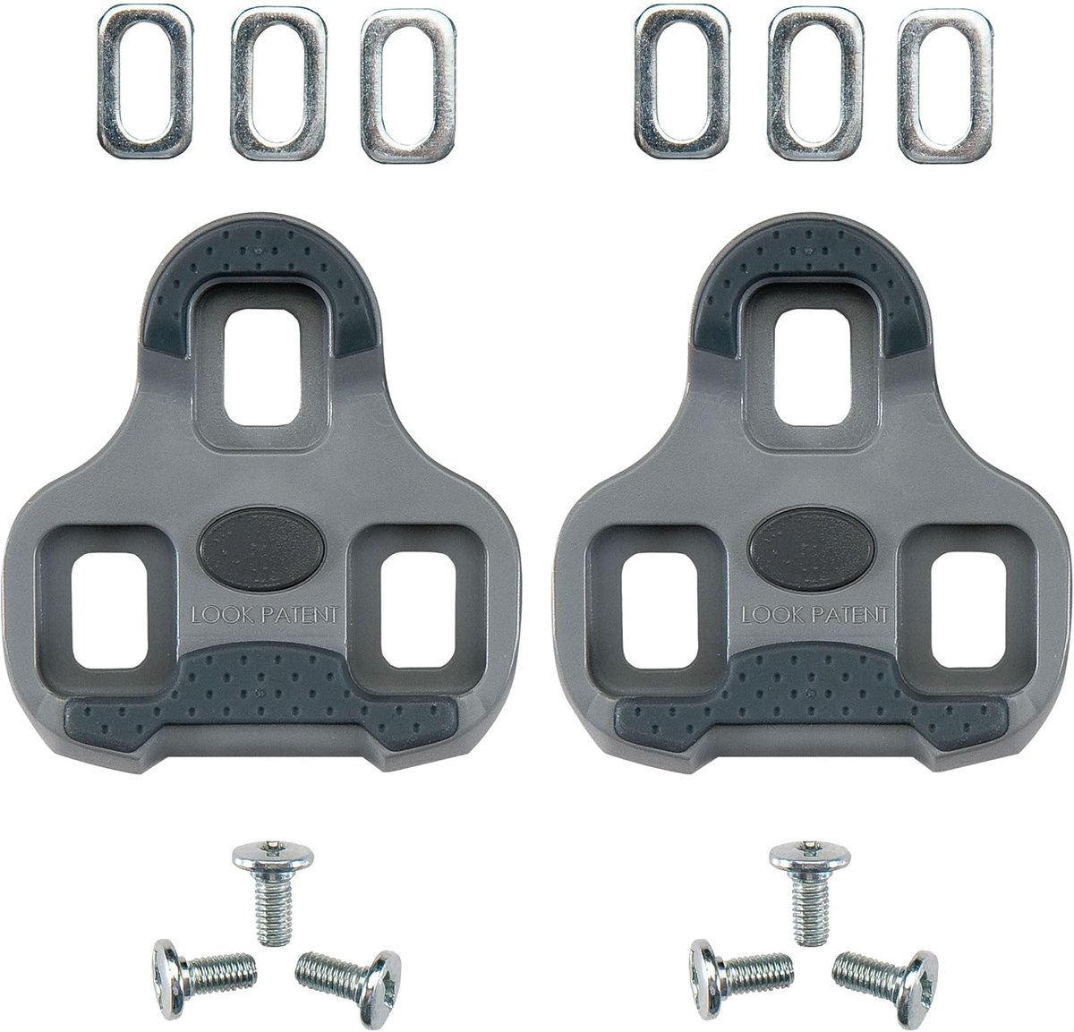 Fietsclips Look Keo Grip - Grijs - Voor optimale grip - Ideaal voor fietstocht - ShopVlot