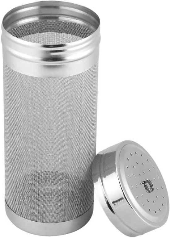 Droog Hopper Filter voor Bier - 300 Micron RVS Gaas Hop Spider voor Thuisbrouwerij, Bierbrouwen en Theeketels, Ideaal als Filter en Zeef Accessoire — afbeelding 5