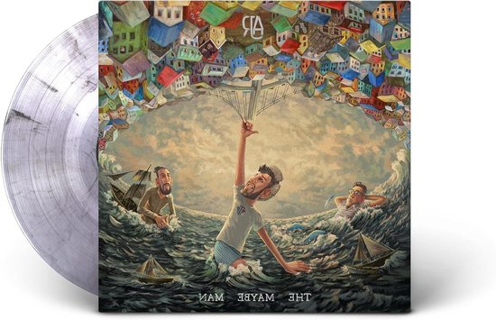 The Maybe Man - LP Vinyl - Muziek Luisteren - Iridescent Pearlized - 35 x 35 x 2 cm - Paars