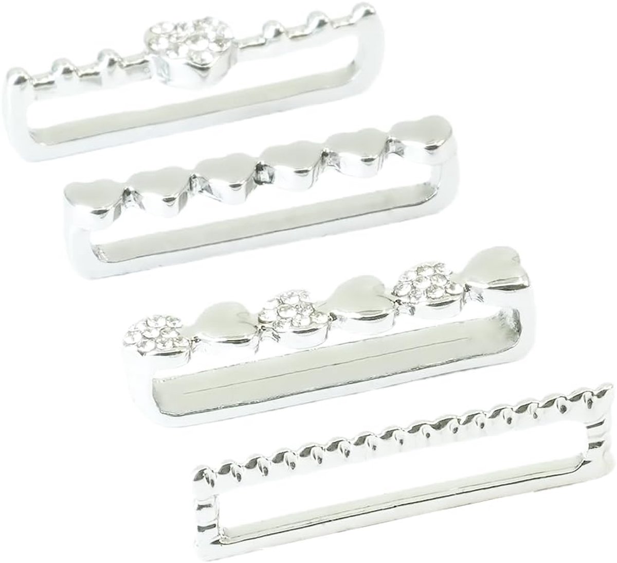 Metalen Horlogeband Decoratieve Ringen Horlogeband Horlogeband Charms Decoratieve Ring Sieraden voor Breedte 20 mm - 21 mm