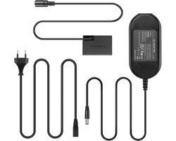 AC Adapter Voeding DR-E18 DC Koppeling LP-E17 Dummy Batterij Kit voor Canon EOS R10 EOS Reble T8i T7i T6i T6s SL2 SL3 200D 200DII 250D 750D 760D 800D 850D 8000D 9000D Kiss X9i X8i X10i