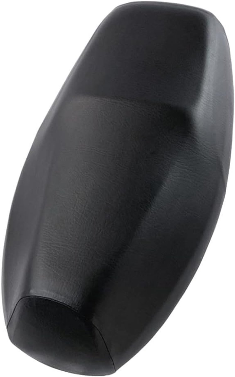 Stoelhoes Universele Motorfiets Lederen Zadelhoes Flexibele Waterdichte Motorfiets Stoelbeschermers Ademend Motorzadelhoes Elastische Band Zitkussen Zwart L