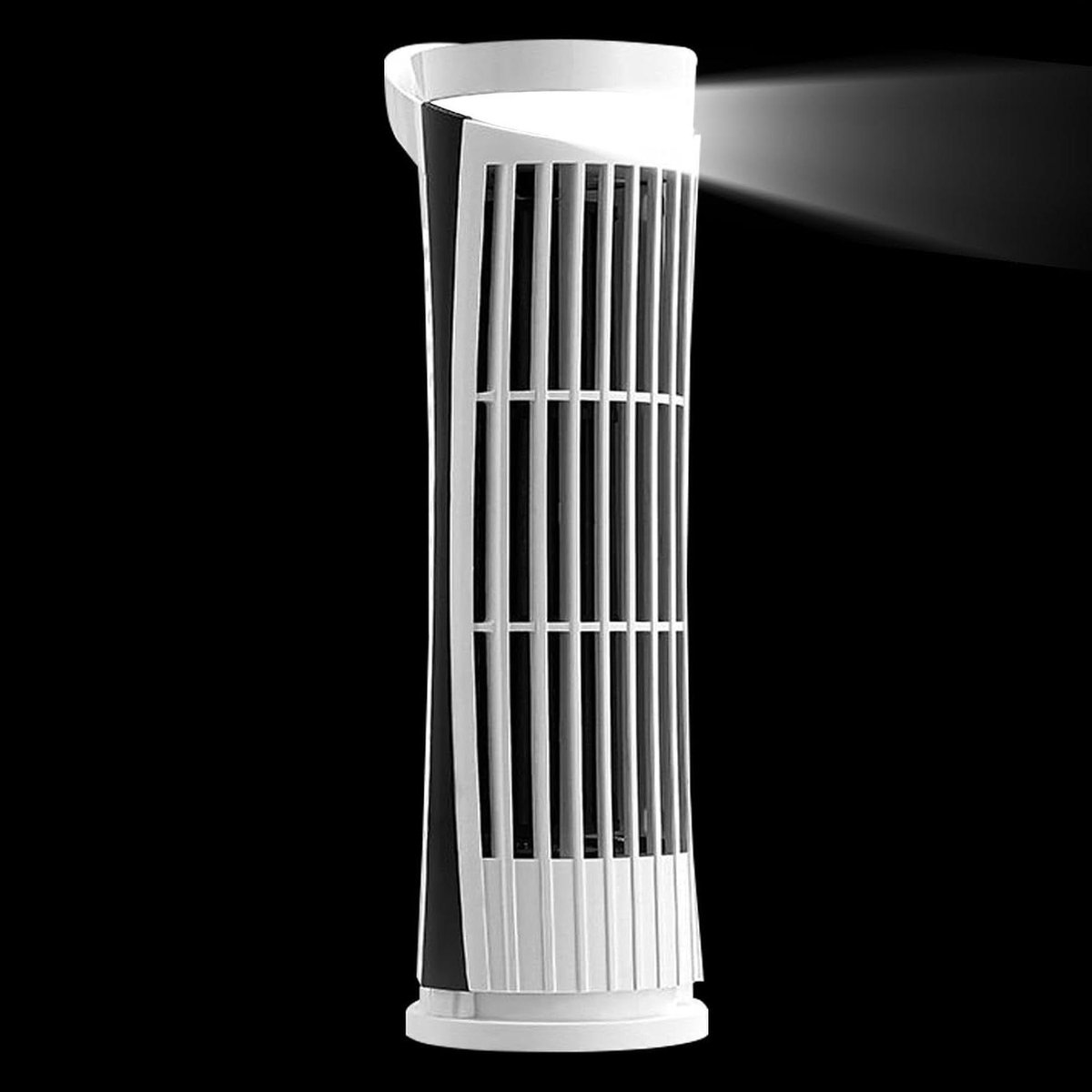 Torenventilator - Luchtblazer - Ruimte Koelen - Bladloze Constructie - 27x8.6x27 cm - Wit