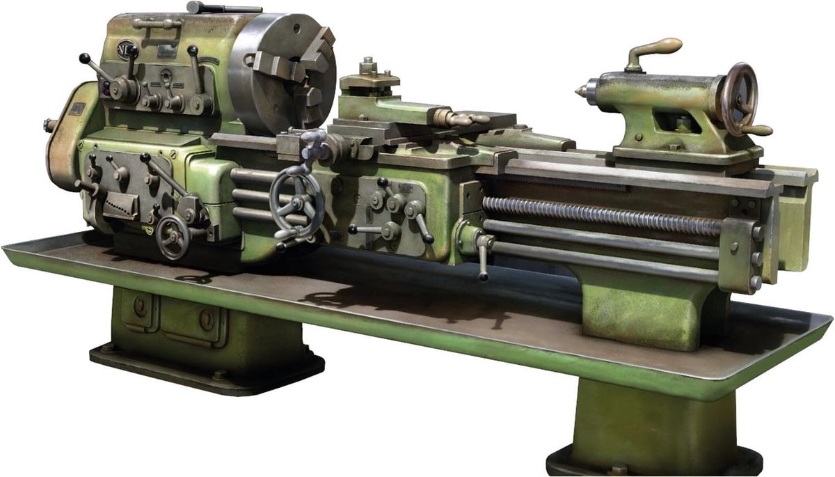 1:35 - Draaibank Machine