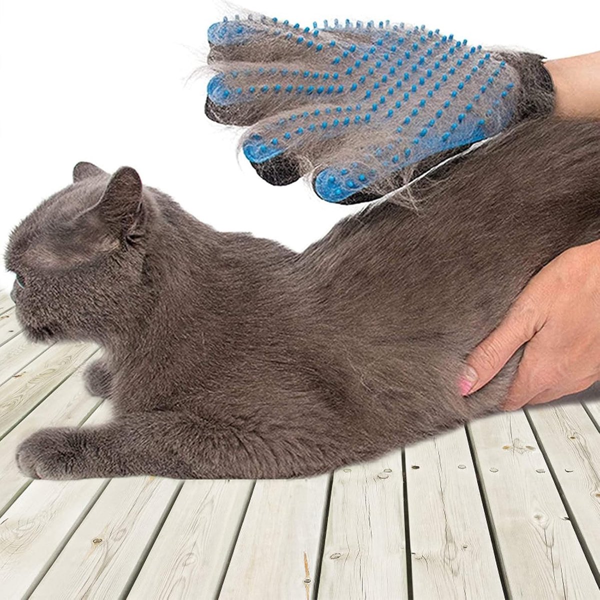 handschoen hond trim grooming verzorging huisdieren