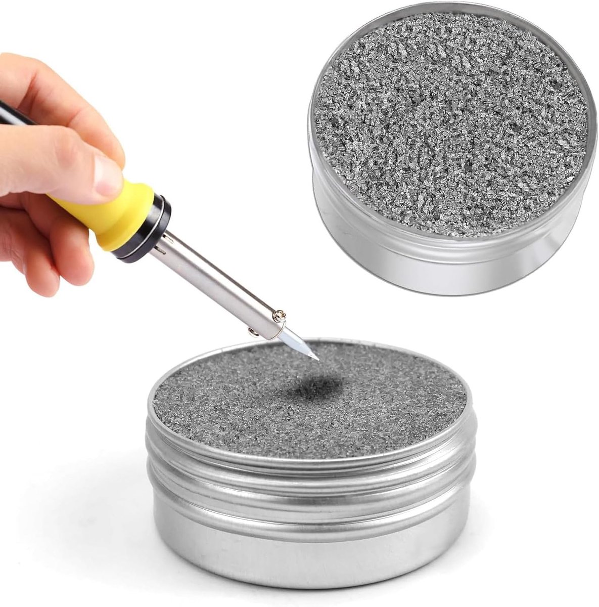 2-delige reinigingsset voor soldeerpunten, activator, reactiveringspunten, geoxideerde soldeerpunten, soldeerpunten, reactiverer, desoldeerdraad voor roestige, gereactiveerde soldeerpunten, geschikt