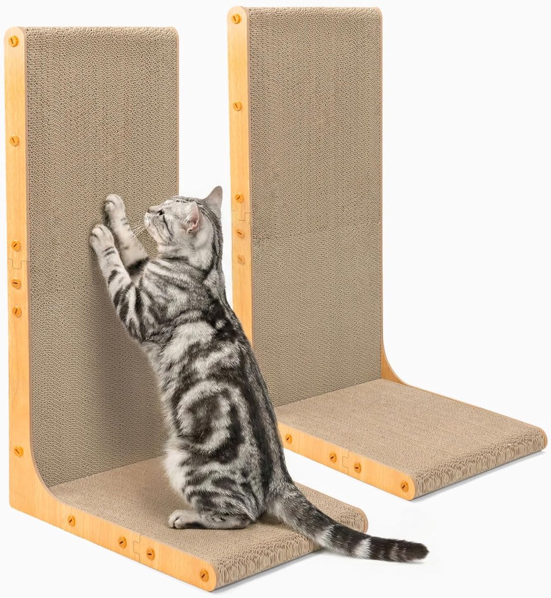 Kartonnen Kat Scratcher Scratch Pad L Vorm