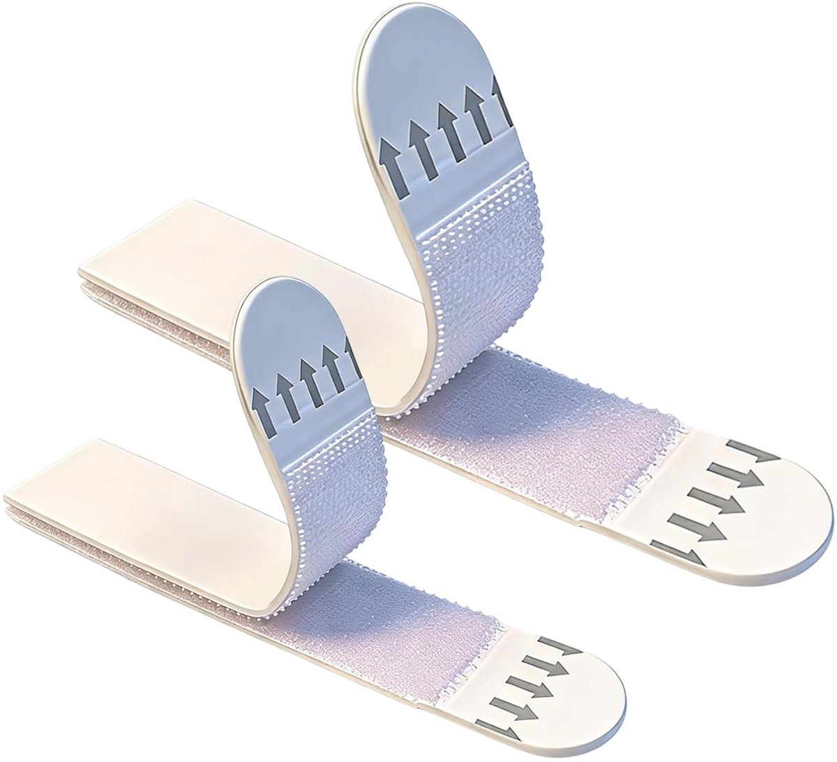 24 pairs of photo hangers without drilling, adhesive strips (48 bands, sizes X & XL), individual self-adhesive tape - ShopVlot
