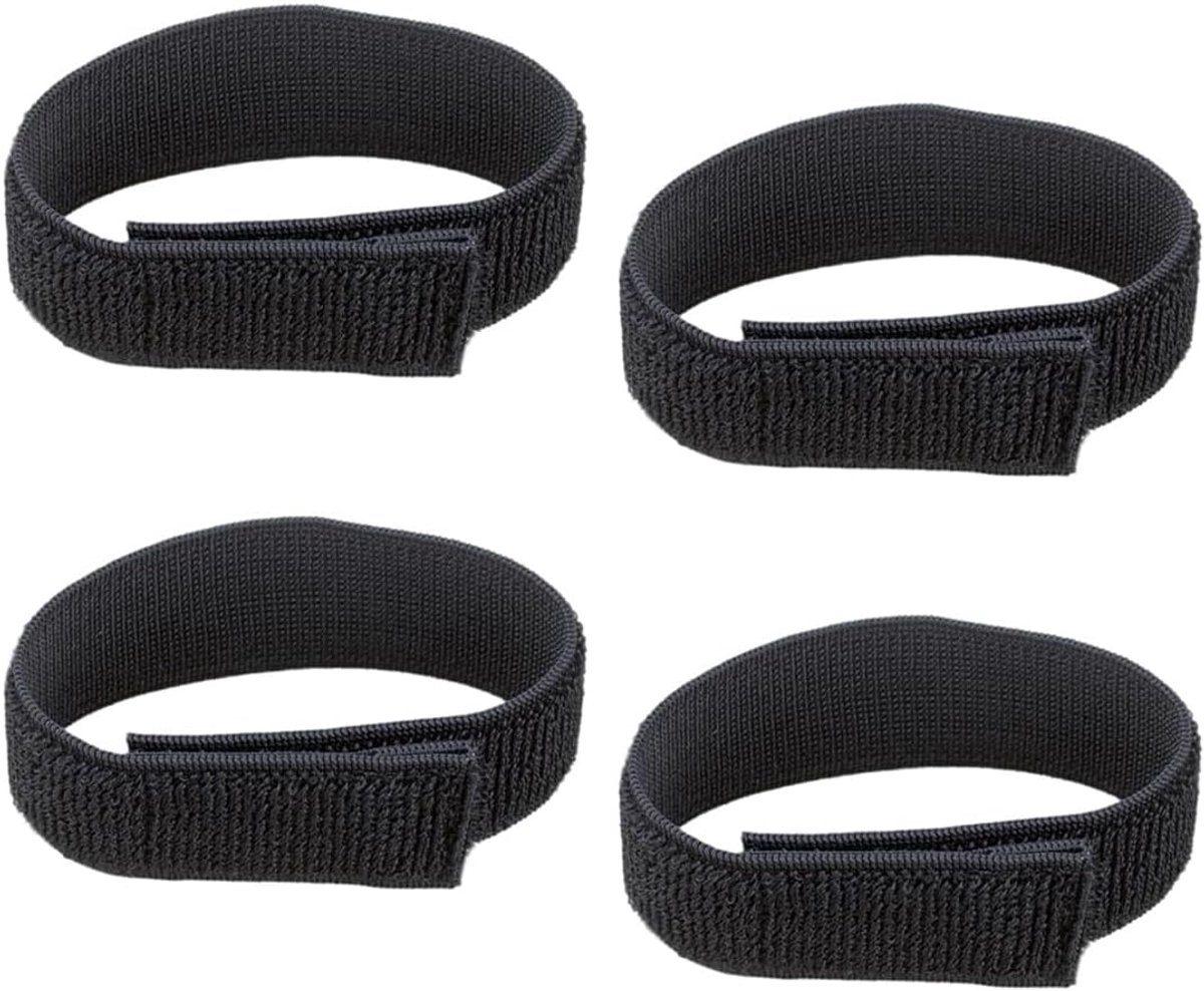 4-delige fietsbroekset, hoge elastische en antislip riem, klem, veiligheidsarmband, veelzijdig en licht, clip - ShopVlot