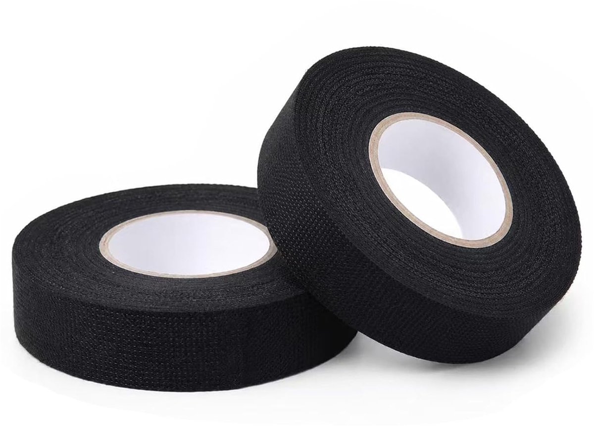 Auto-isolatietape 19mm x 15m - vlamwerend, hittebestendig - ideaal voor elektrische kabels - sterke hechting - ShopVlot