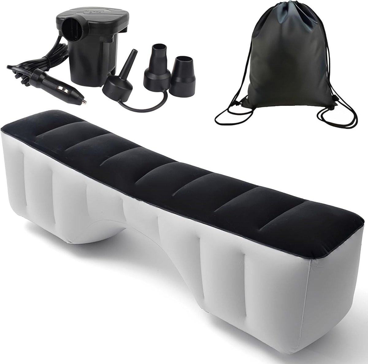 Opblaasbaar luchtmatras voor in de auto - geschikt voor SUV/MVP/limousines - comfortabel bed voor reizen - ShopVlot