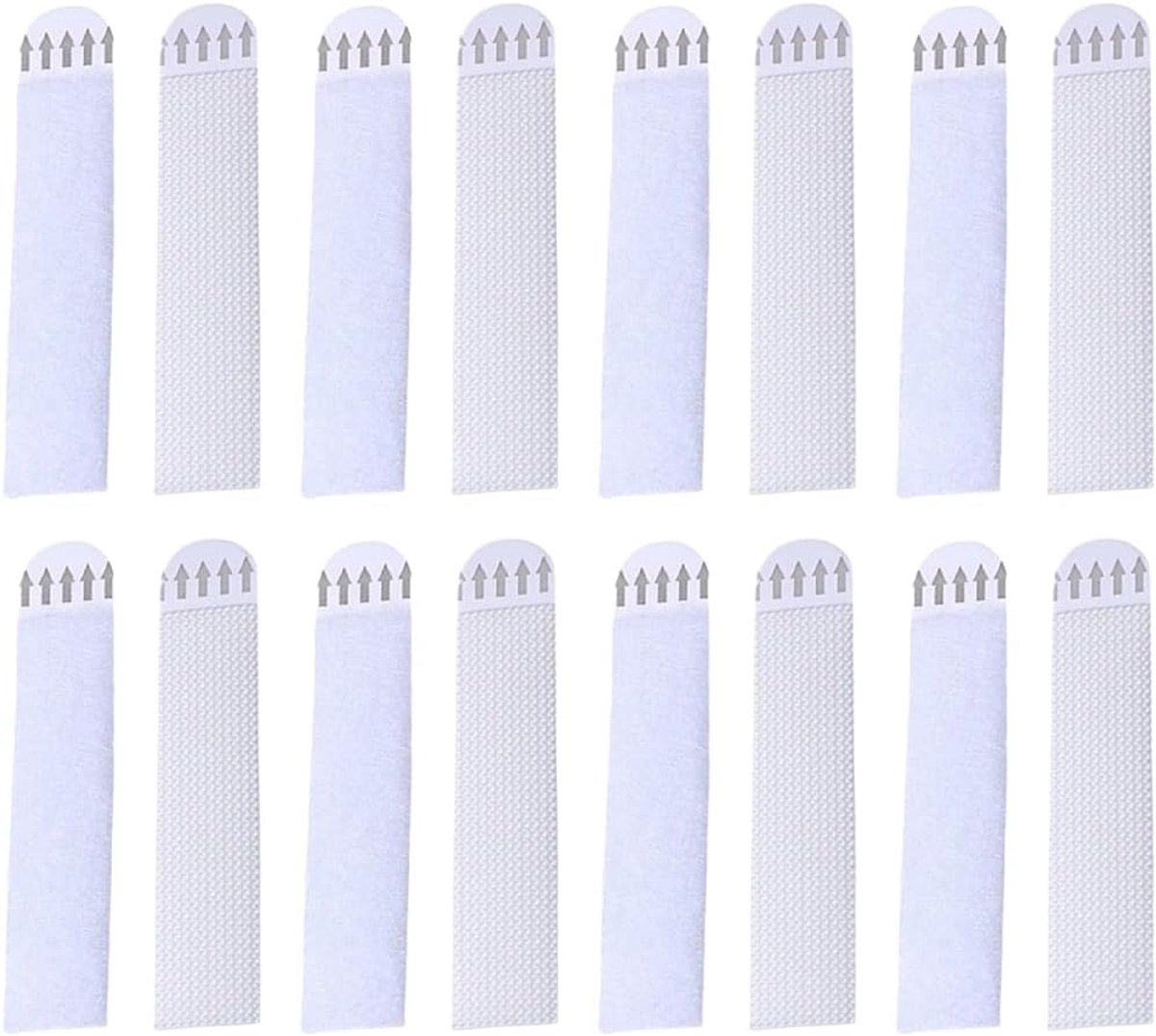 zelfklevende strips voor foto's - 8 paar - sterke hechting - zonder boren - ShopVlot