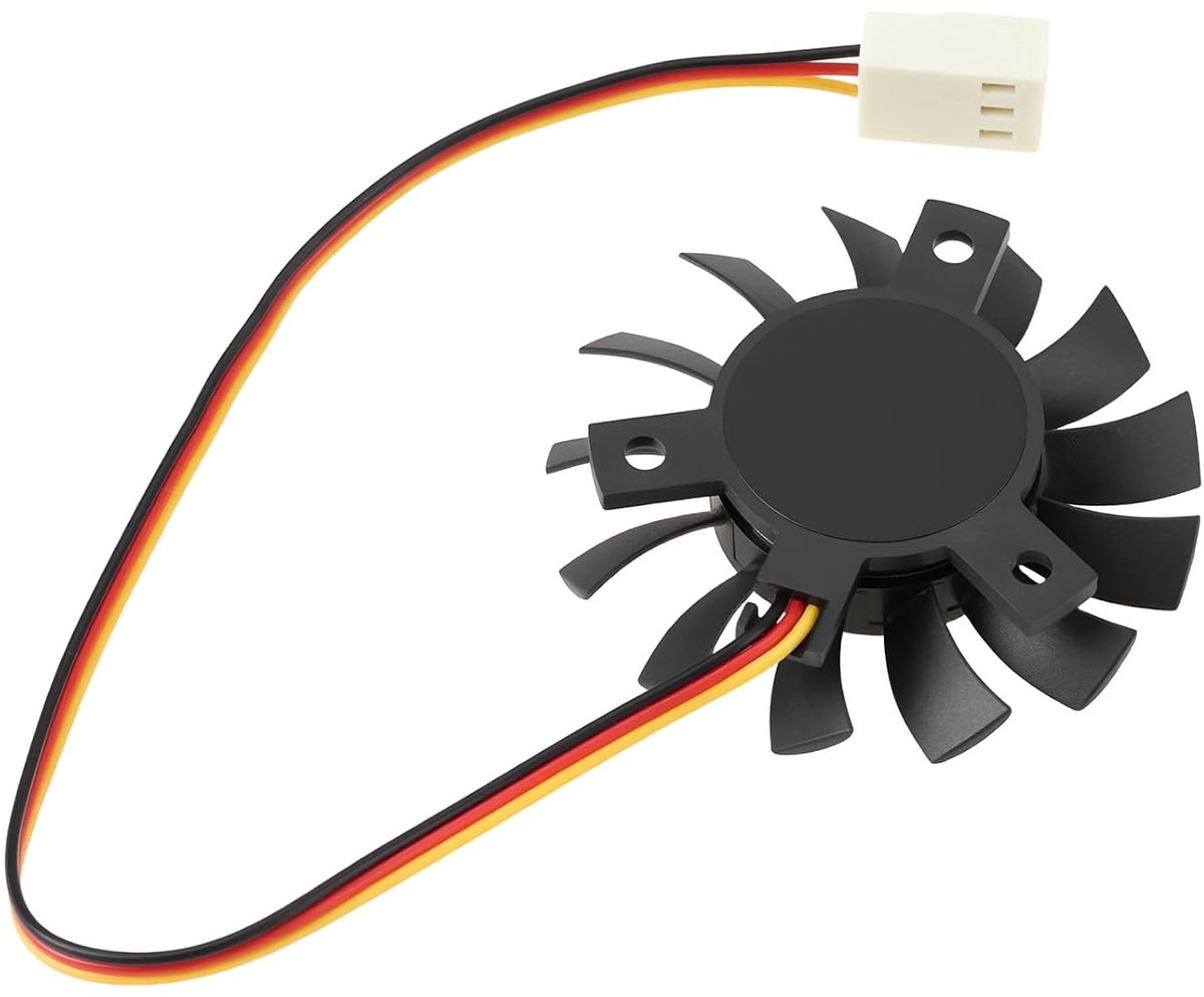 Signaalventilator 45mm - 3-pins DC12V - Koeling voor elektronische apparaten - Ideaal voor pc's en 3D-printers - ShopVlot