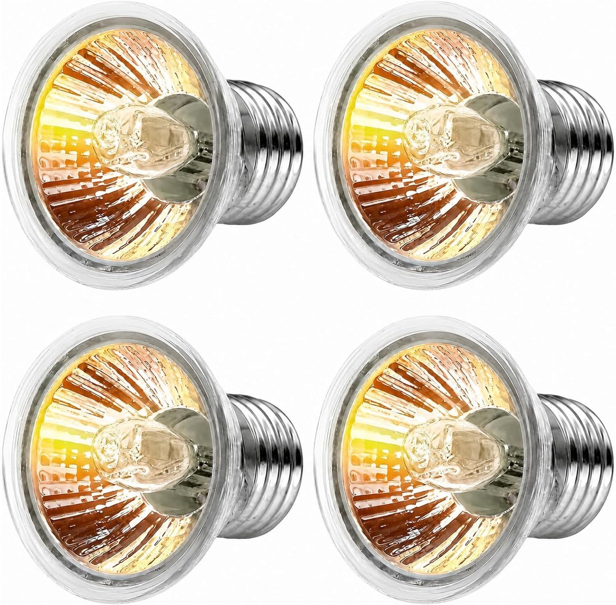 Reptielenterrarium warmtelamp 25W - halogeen UVA UVB - E27 schroefbasis - ideale zonplek voor reptielen - ShopVlot
