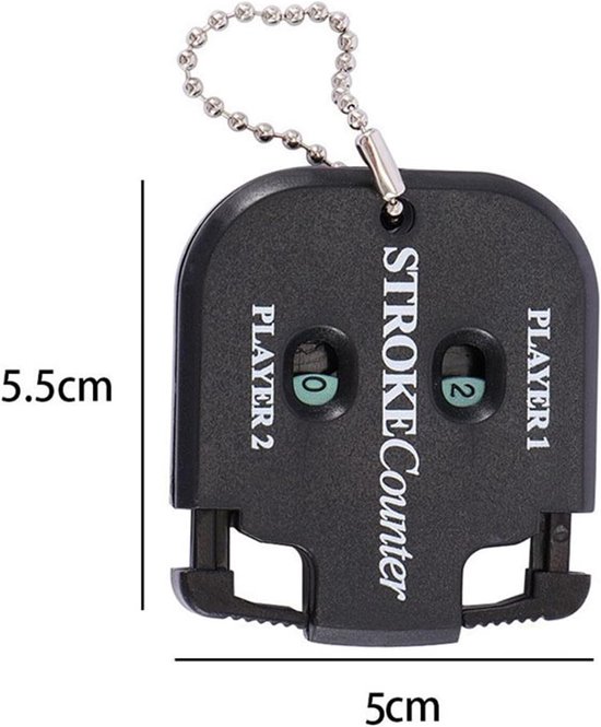 Golf Score Counter - 2 Stuks Puntenteller - Inclusief Carabiners - Ideaal voor 2 Spelers - ShopVlot van GOLF — afbeelding 5