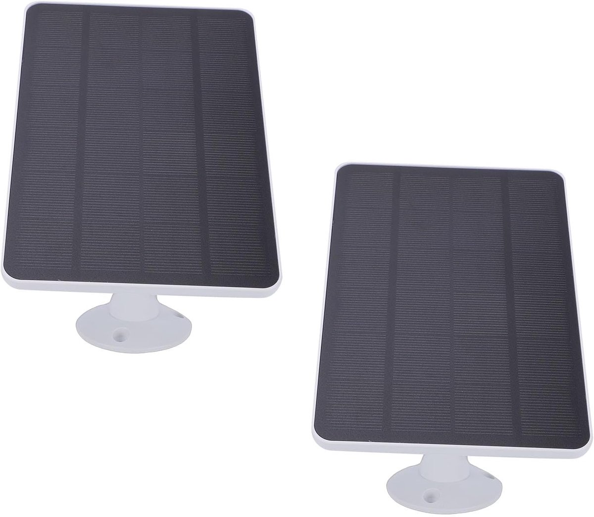 Zonnepaneel oplader 10W - verstelbare houder - IP65 waterdicht - continu opladen voor beveiligingscamera - ShopVlot