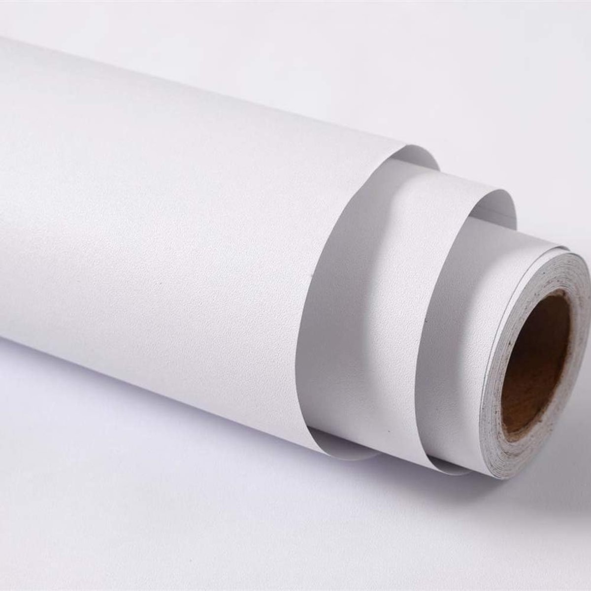 LACHEERY White Wallpaper for Modern Living Room 60cm x 400cm Tapestry Self Adhesive White Plain Waterproof Wall - ShopVlot