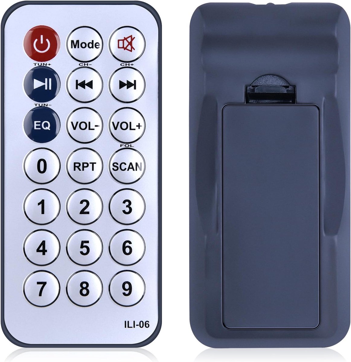 Replacement remote control compatible with Pyle PA speaker PSBT105A PSBT125A PPHP1242B PPHP1042B PPHP1542B PPHP842B - ShopVlot