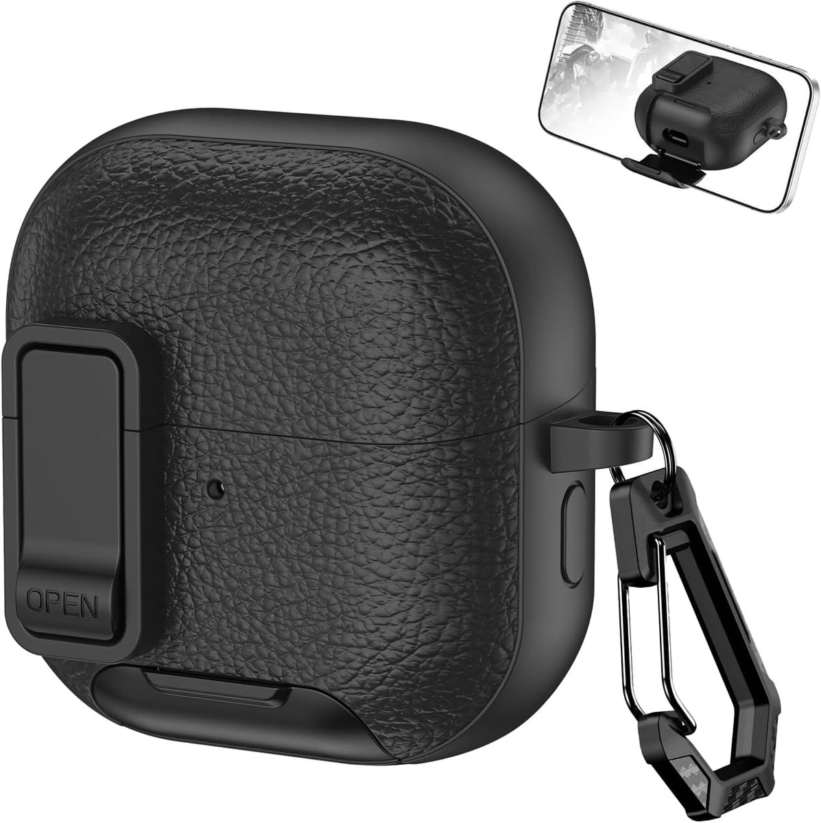 Hoes voor Huawei FreeClip 2 Wireless Headphones, daunke zachte TPU + PC beschermhoes, huidvriendelijke geestelijke - ShopVlot