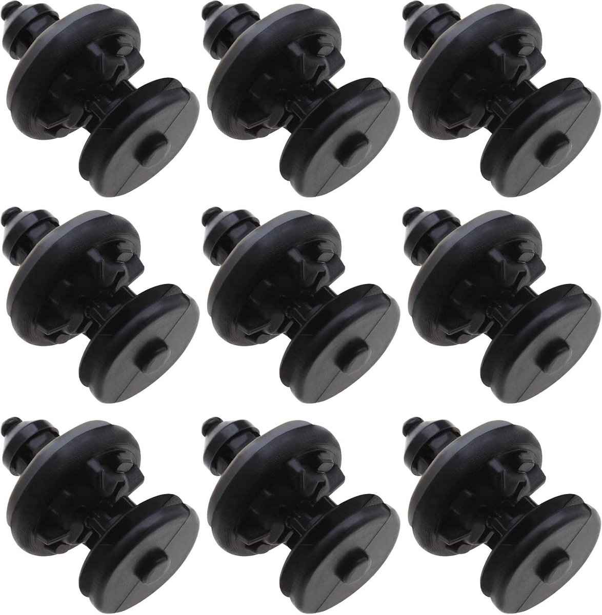 Auto interieur deurtrim panelen clips - 30 stuks - plastic - ideaal voor Ford C-Max en Focus C-Max - ShopVlot