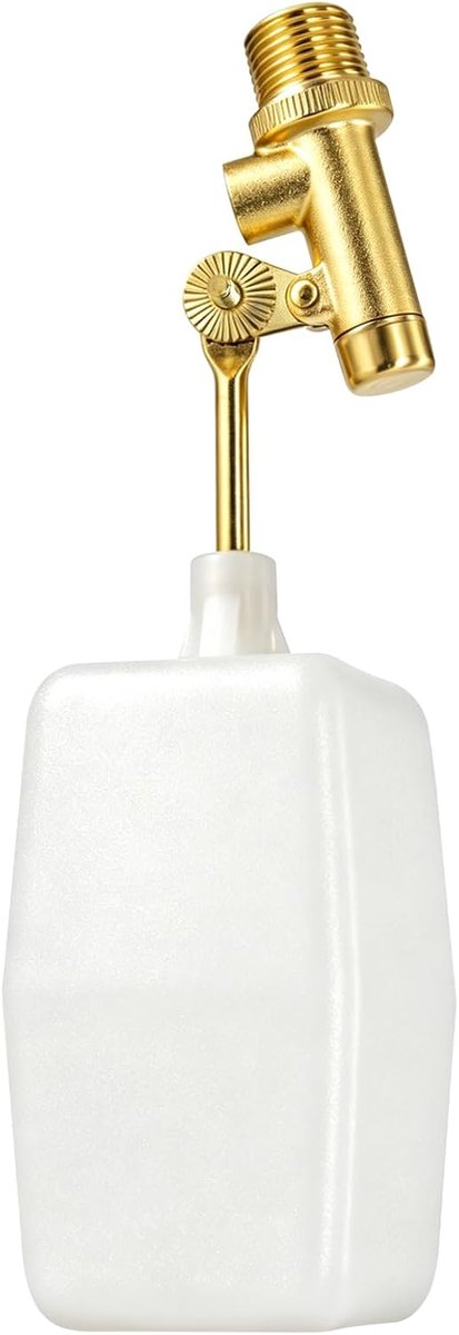 Waterniveau drijver 3/8" - automatische vulcontrole - verstelbare doorstroom - ideaal voor zwembaden - ShopVlot