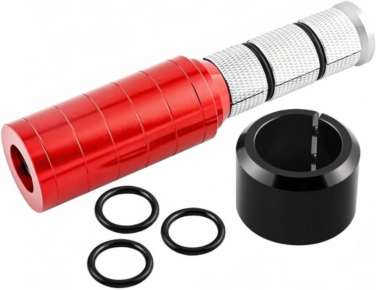 Fiets stuur riser - Hoogte adapter stuurpen verhoger - Aluminium - Meer rijcomfort - ShopVlot