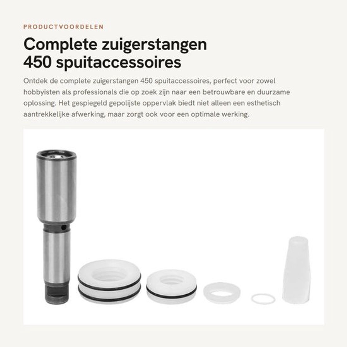 Complete Zuigerstangen Hoogwaardig Koolstofstaal - Afdichtingsset - Gespiegeld Oppervlak - Duurzaam - Professionele Kwaliteit - Hoge Hardheid - Cilinder