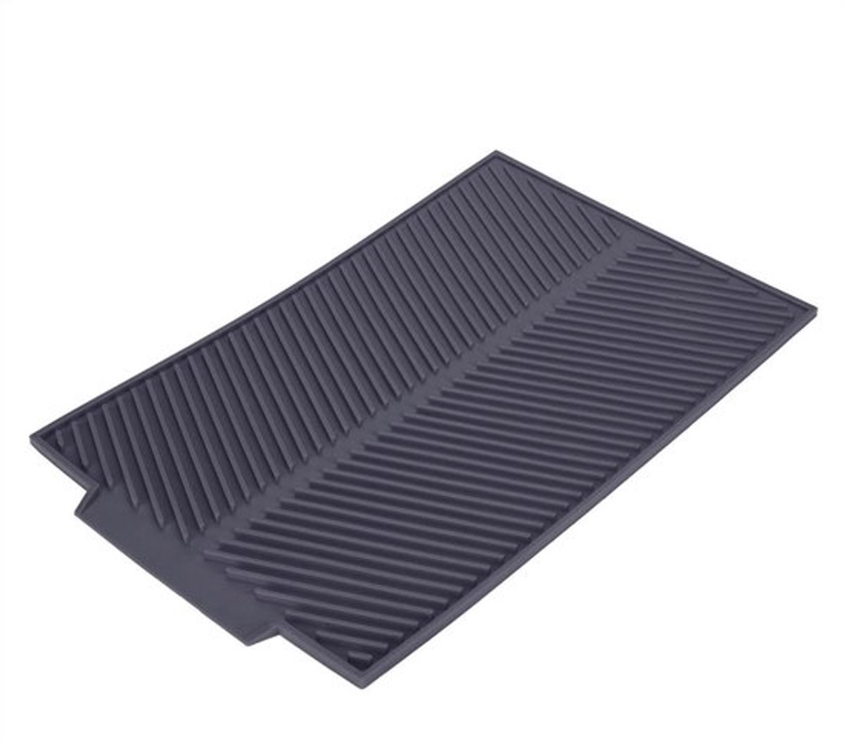 Afdruipmat Siliconen - Antislip - Gootsteenmat - Ruimtebesparend - Hygiënisch - Compact 39 x 25 cm - Keukenmat