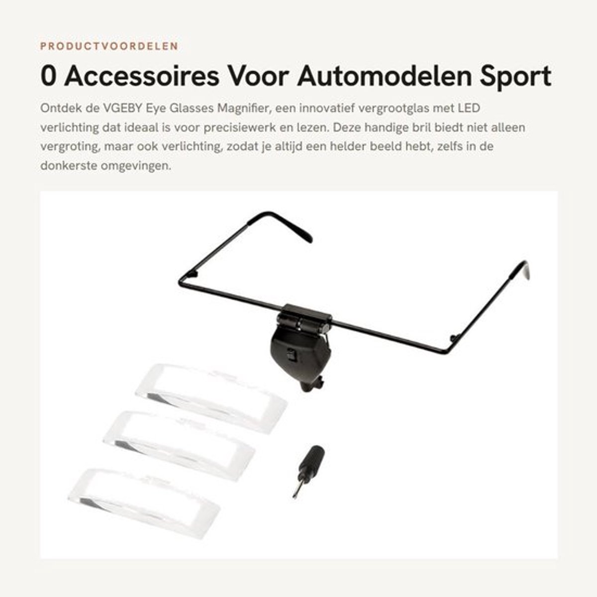 0 Accessoires Voor Automodelen - Sport accessoires - Zwart - Modelbouw accessoires - Geschikt voor hobbyisten - Kleur zwart