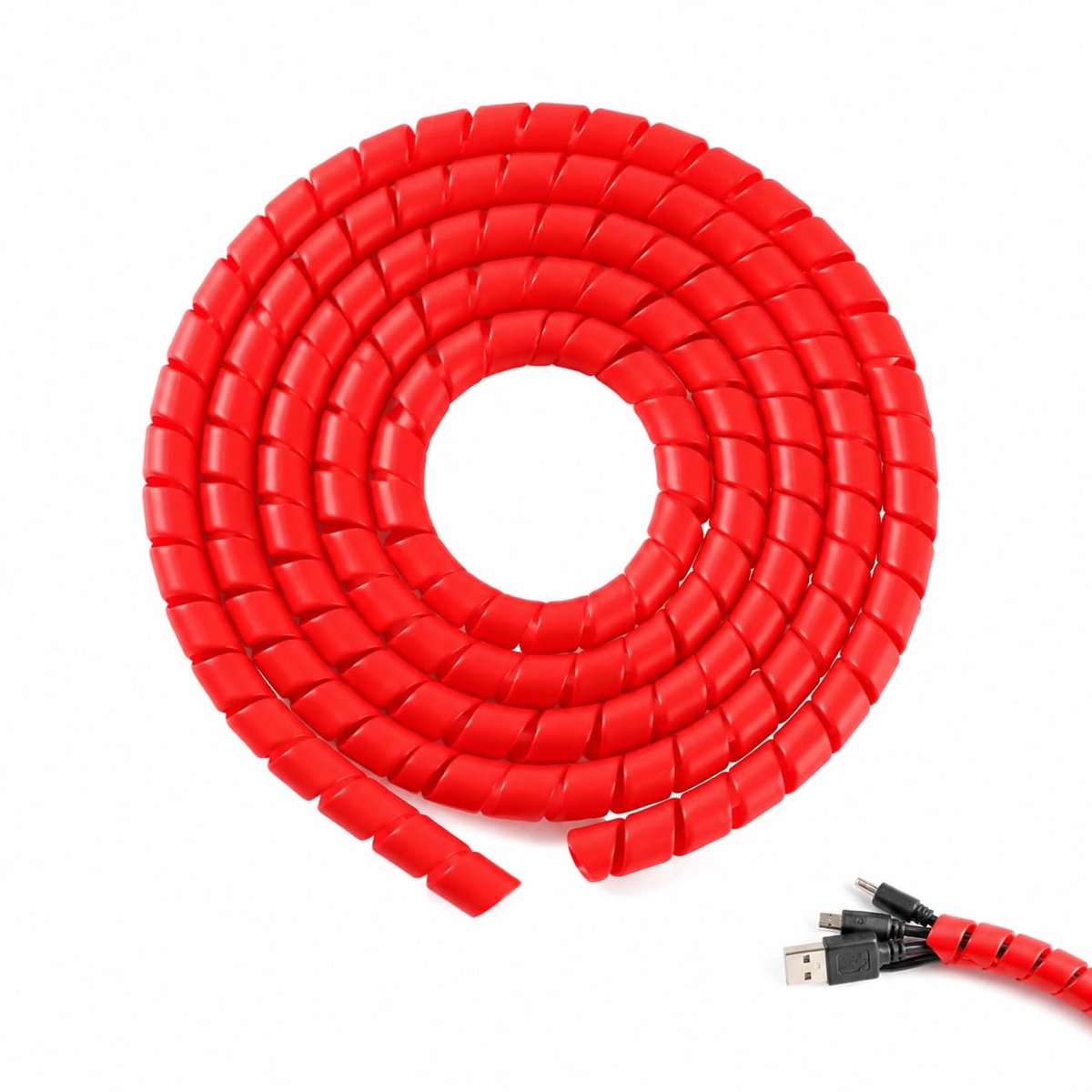 Kabelbescherming voor elektrische step - 1 m - flexibele TPU-bescherming - voorkomt slijtage - ShopVlot